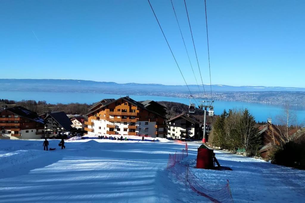 Appartement T2 Ideal Pour Une Famille Thollon-les-Memises Exteriör bild